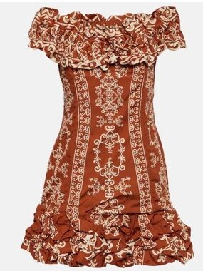 AGUA BENDITA 
Jardin Calados Cotton Poplin Minidress